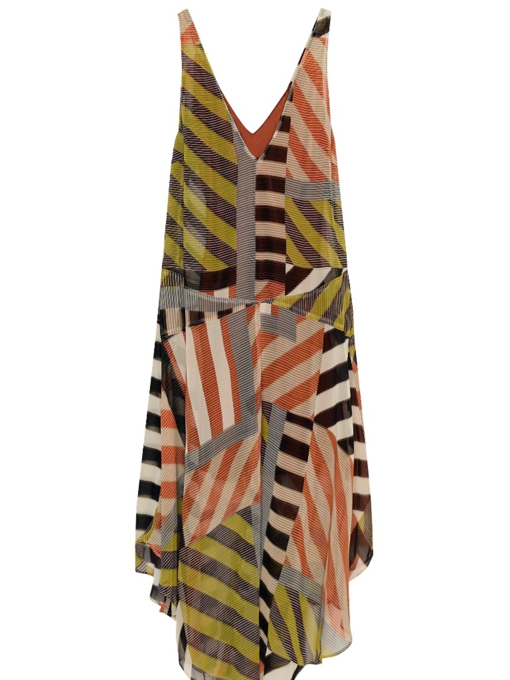 ZARA / PATCHWORK PRINT DRESS / Size M